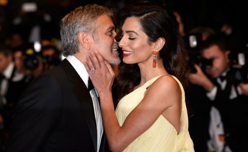 George Clooney and Amal Clooney engaged